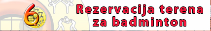 Sportski centar ZAGI - Rezervacija terena za badminton